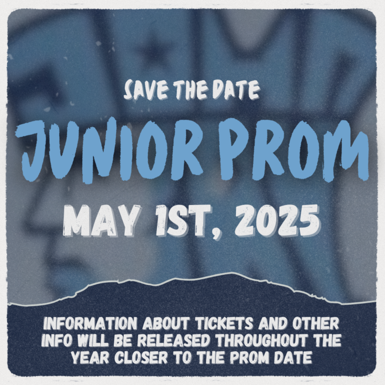 Junior Prom Date: May 1st!